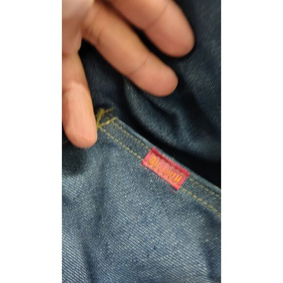 Vintage Big Smith Union Made Button Up Denim Jacket Size 42 - Picture 6 of 10